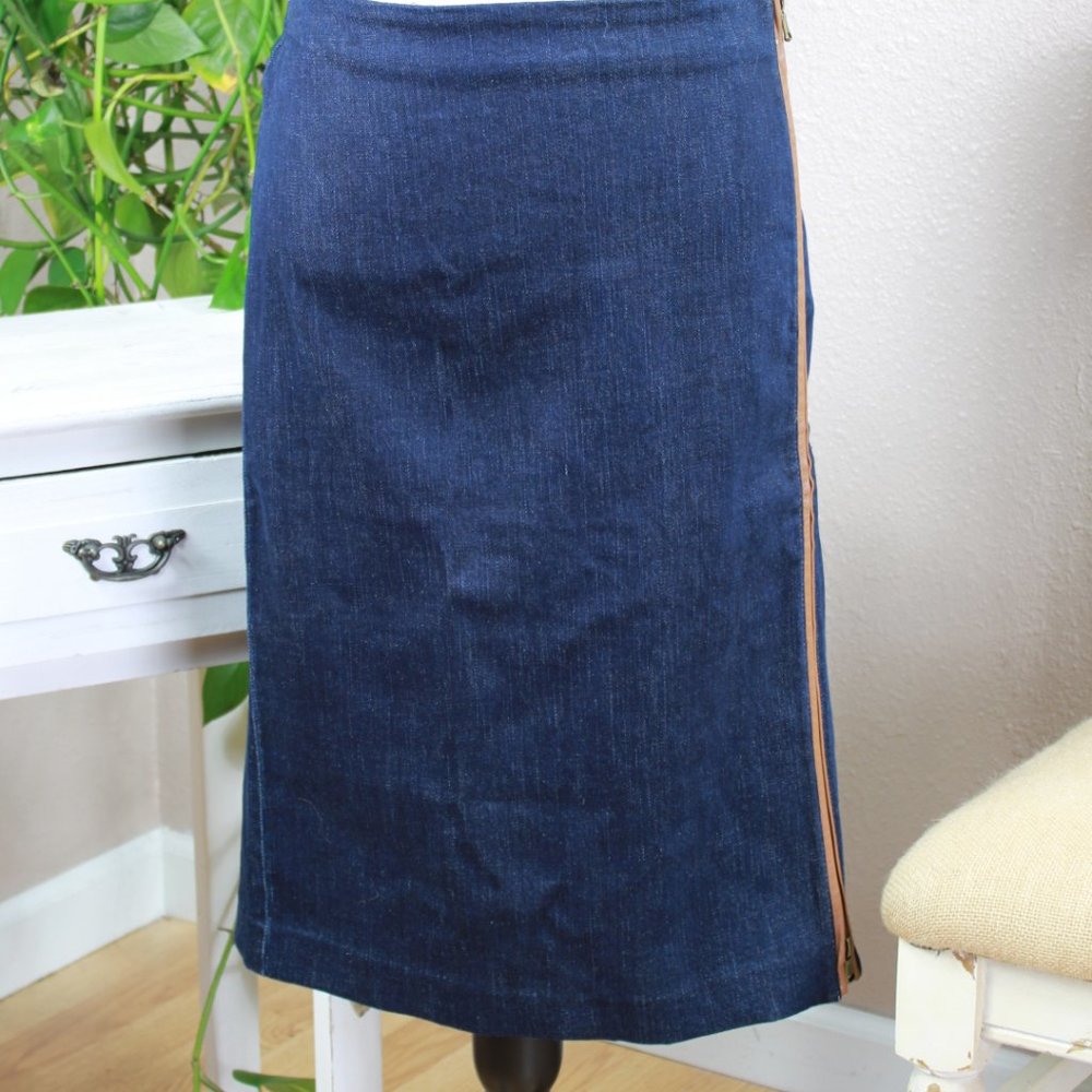 LRL Denim Pencil NWT - Picture 4 of 4